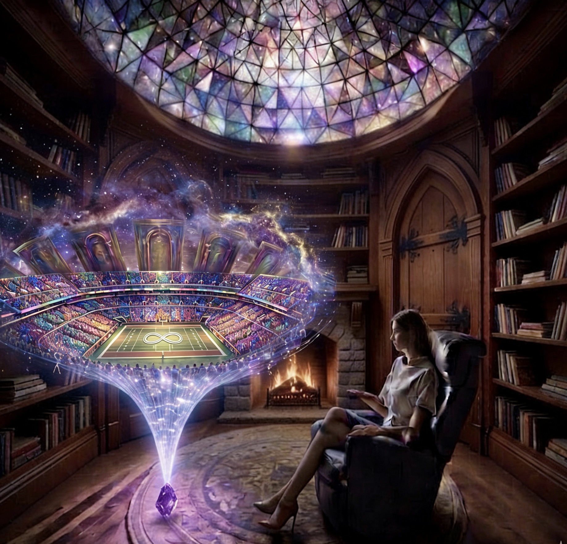 The Library — sovereign inner space